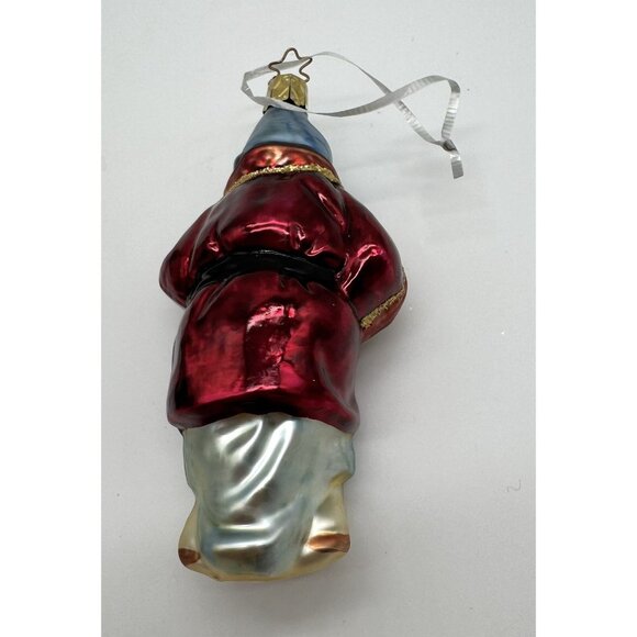 Old World Christmas Glass Ornament Dickens Marley’s Ghost, Scrooge Lot of 3 - Picture 6 of 10